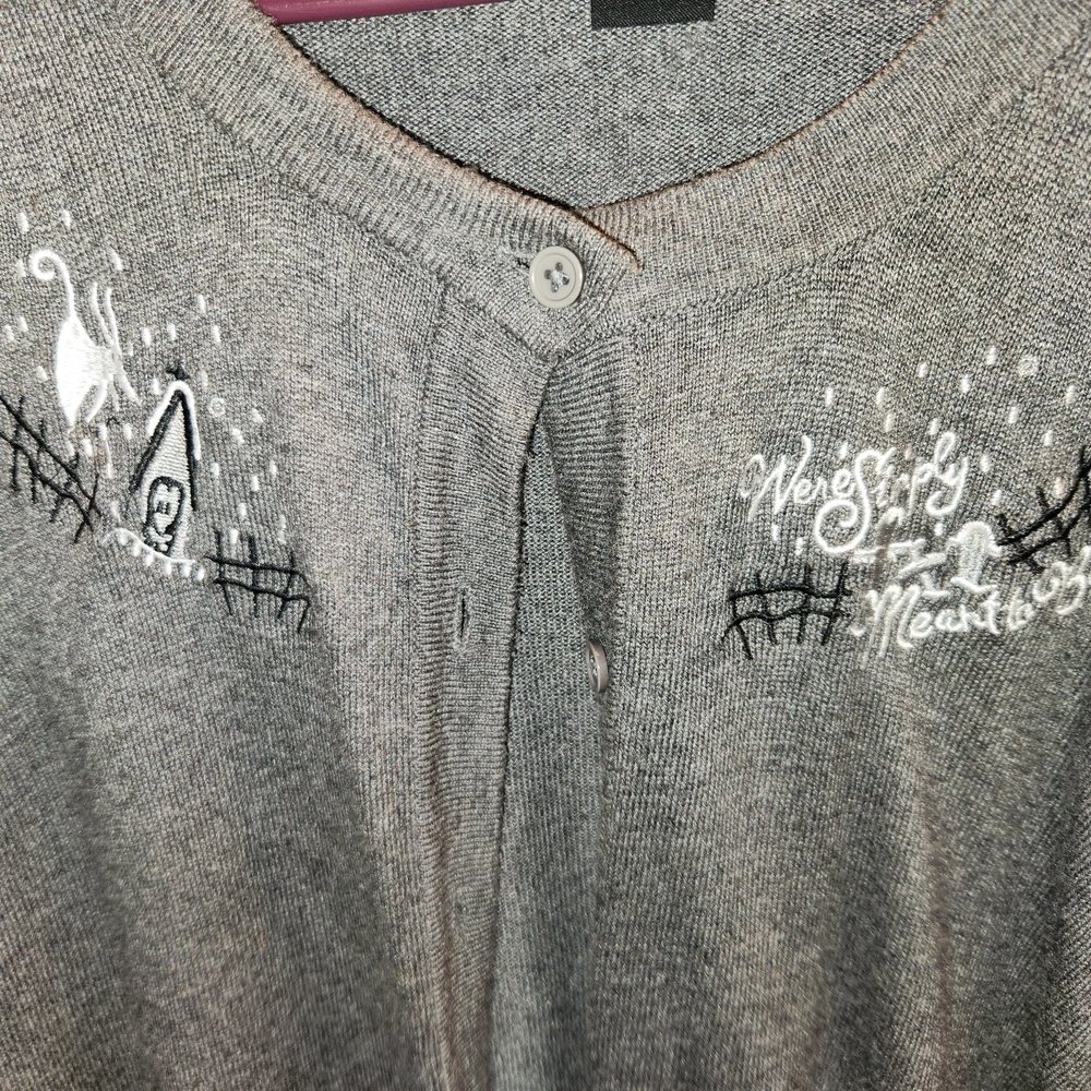 TORRID Disney Gray Women's Cardigan with Graphic Details